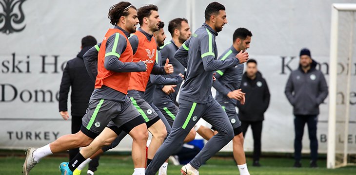 İttifak Holding Konyaspor’da Alanyaspor maçı hazırlıkları başladı